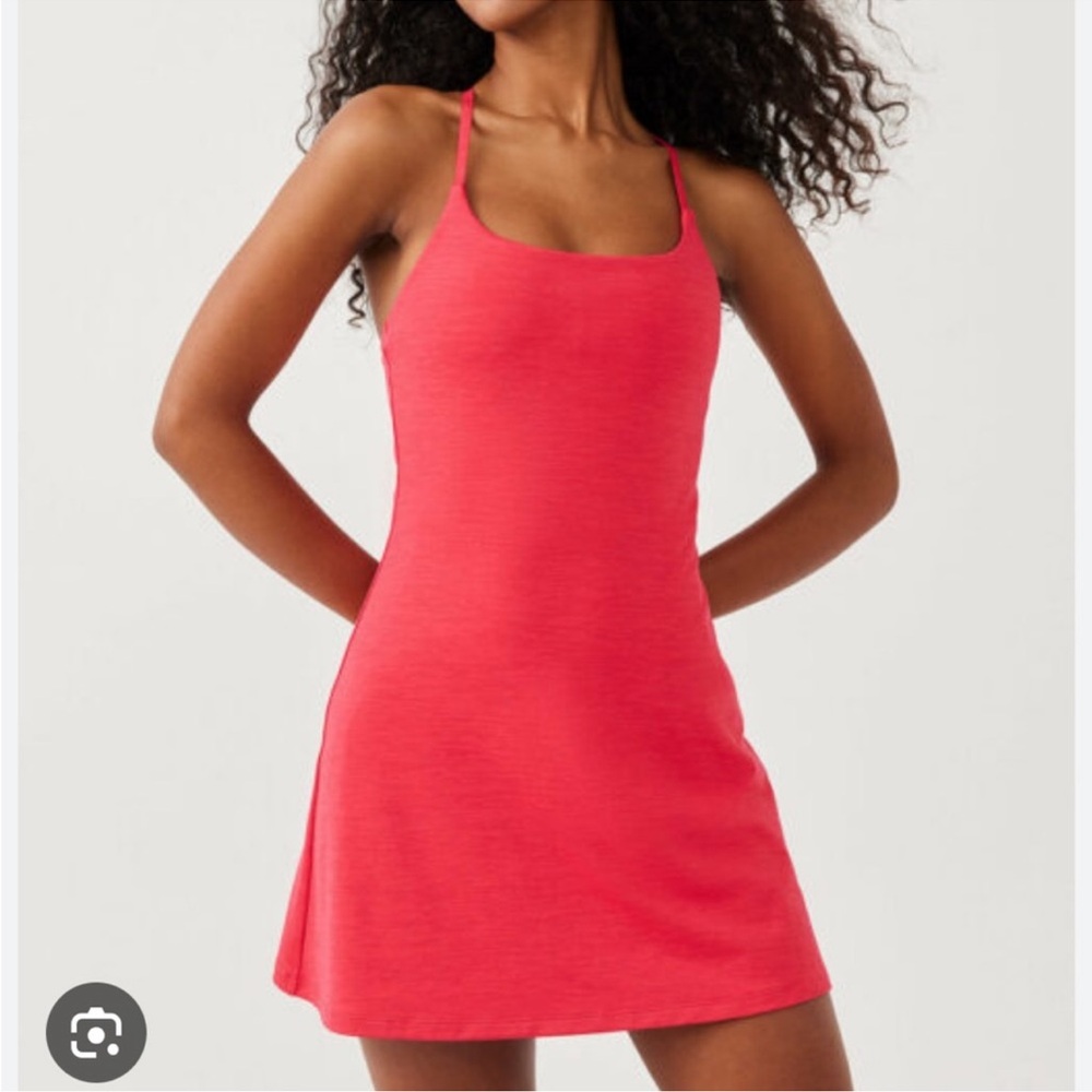 Outdoor Voices Vibrant Red Top